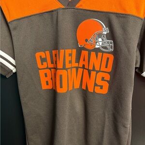 NFL Cleveland Browns Kids Jersey - Orange and Brown Size 10/12